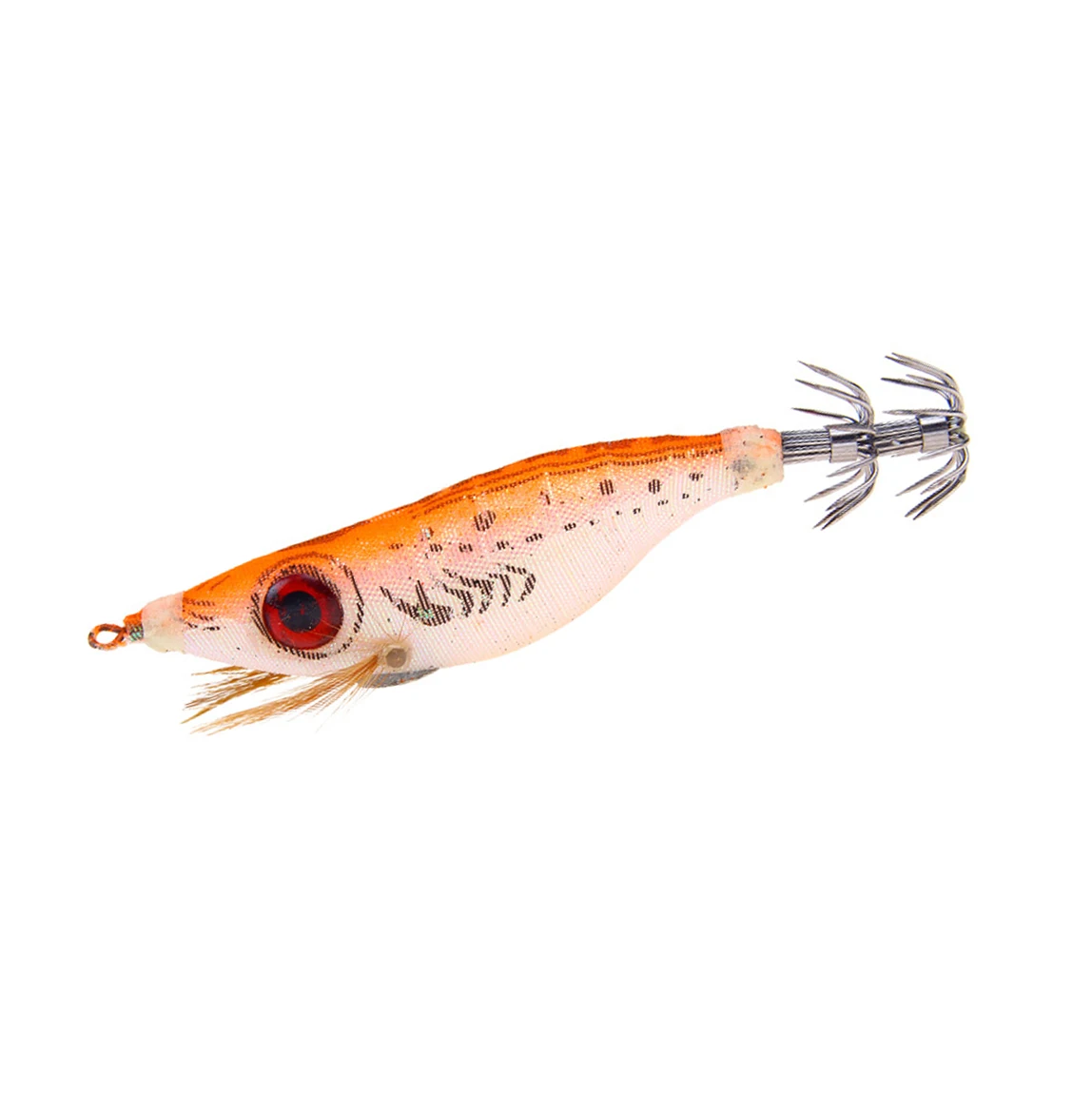 Señuelo de pesca de 9g/10cm, 5 uds., plomo, calamar, anzuelo, juego de camarones de madera, pulpo Artificial, sepia, cebo duro - imagen 4