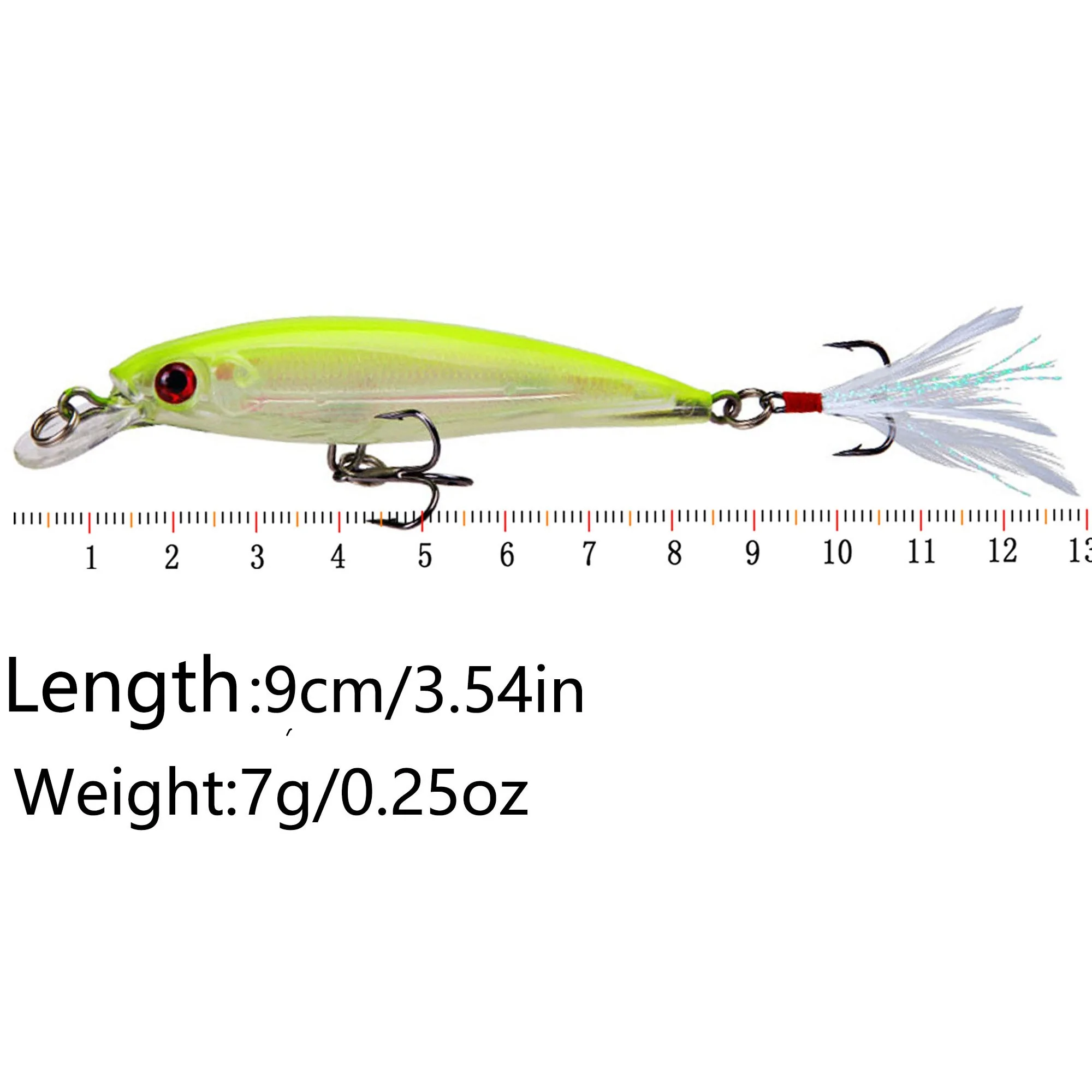 Señuelos de Pesca de pececillos flotantes, cebos duros, Wobbler, cebo Artificial, Crankbaits, carpa, aparejos de pesca de lubina a rayas, Swimbait, 5 unids/lote por caja - imagen 5