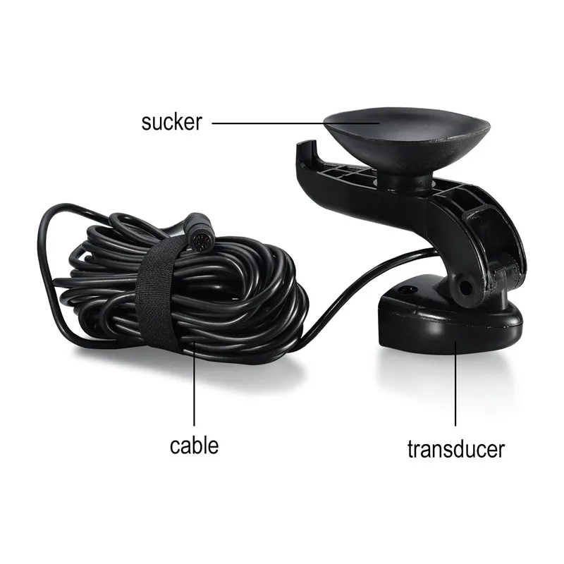 Buscador de peces Lucky Sonar, 328 pies, 100m de profundidad de agua, FF1108-1/FF818/FF718/FF718Li/FF1108C/FF718LiC, Cable ecosonda para pesca - imagen 3