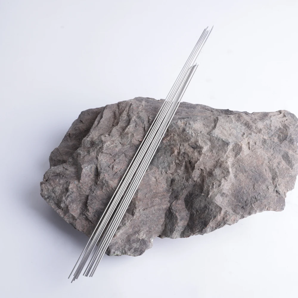 Aguja de enganche de lombriz de tierra, perforadora de aguja de Gas hueca de acero inoxidable, sin púas, cebo suave, accesorios de pesca, 5 uds. - imagen 4