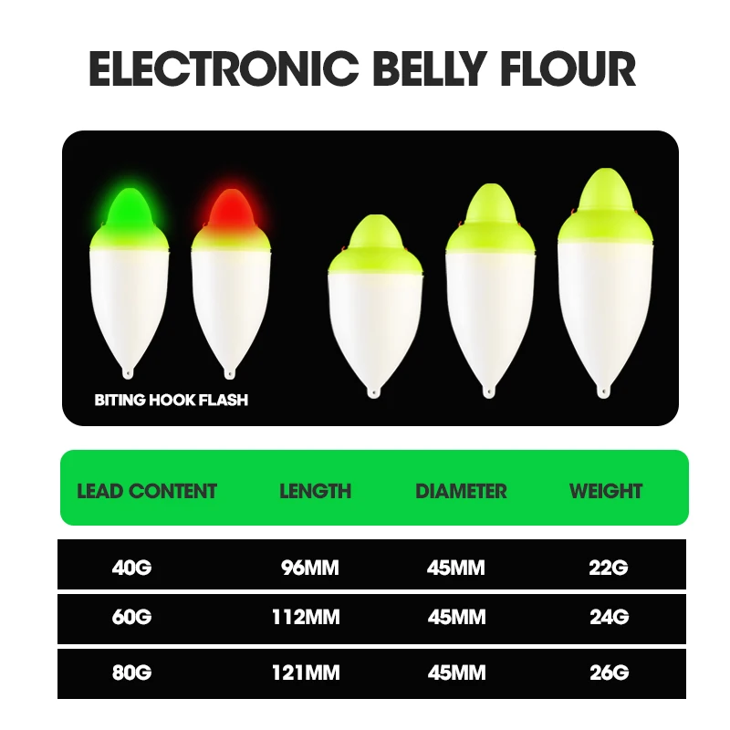 TAIYU 40/60/80g flotador de pesca boya flotante tubo flotador de espuma Material EVA boya Vertical para accesorios de pesca profesionales - imagen 3