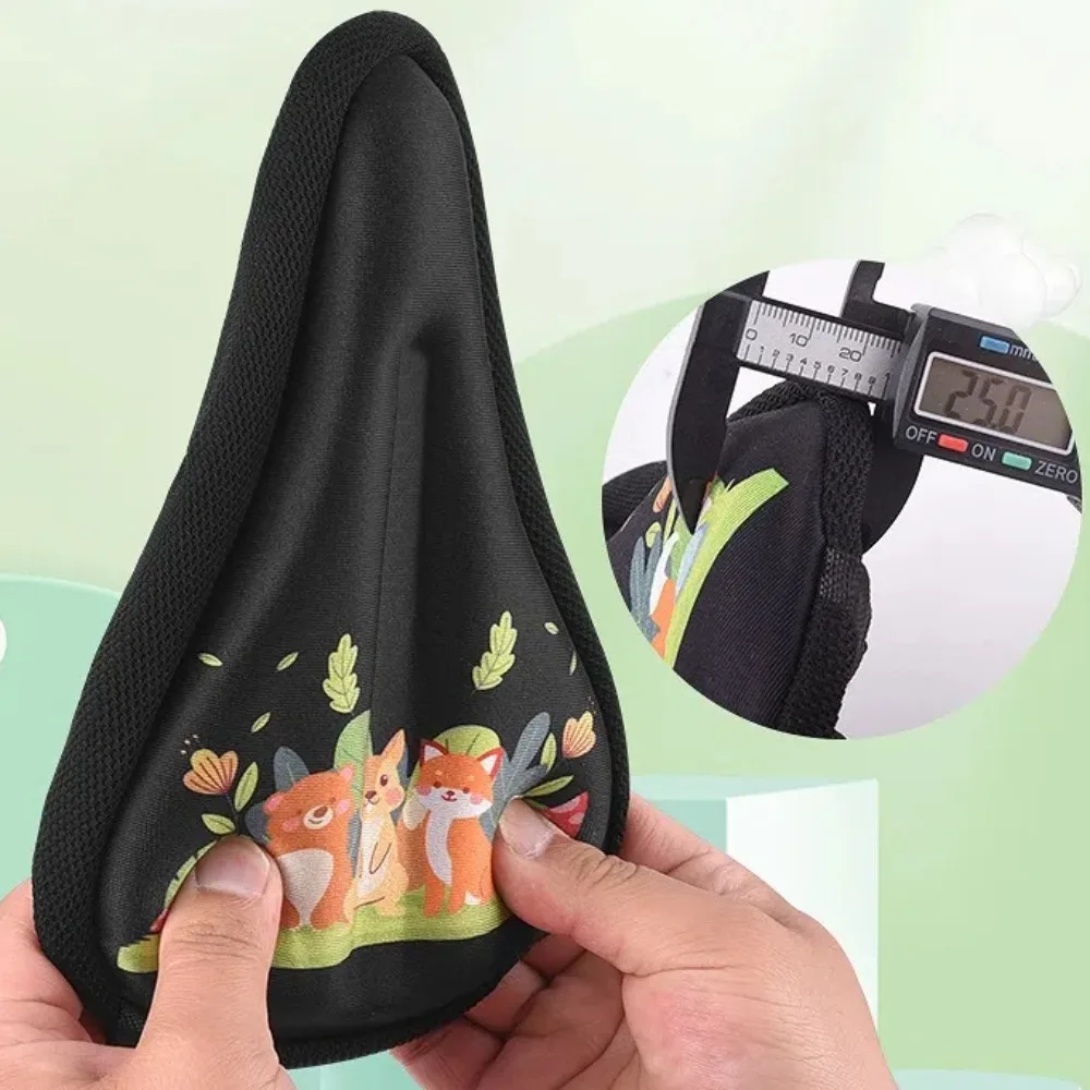 Espumas viscoelástica para asientos de bicicleta para niños, cojines gruesos y transpirables, Protector antideslizante para asientos de bicicleta, cojines para bicicleta para niños - imagen 5