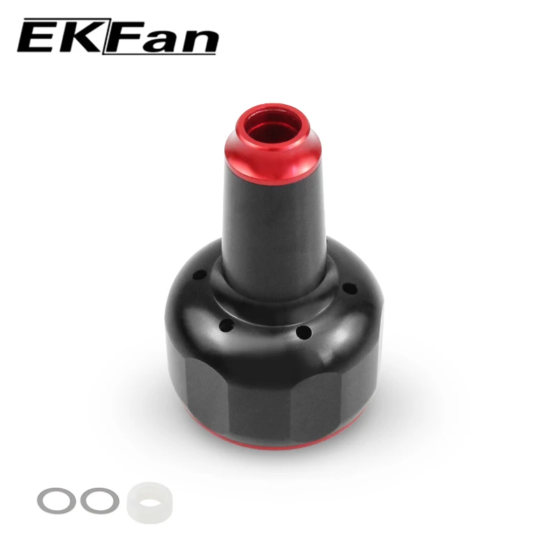 EKFan-pomos de aleación de 14,5G para carretes giratorios Bastcast, eje de 4MM, rodamiento de 7x4x2,5 MM, novedad - imagen 4
