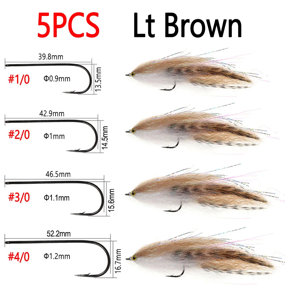5PCS Lt Brown