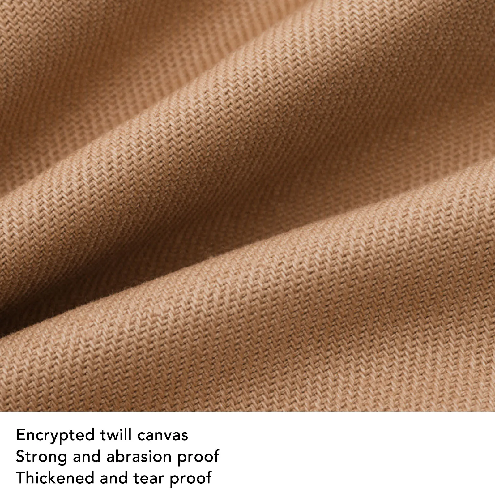 Bolsa de almacenamiento lateral para silla de Camping, bolsillo colgante lateral de lona de doble capa para soporte de tienda de campaña y sillón - imagen 5