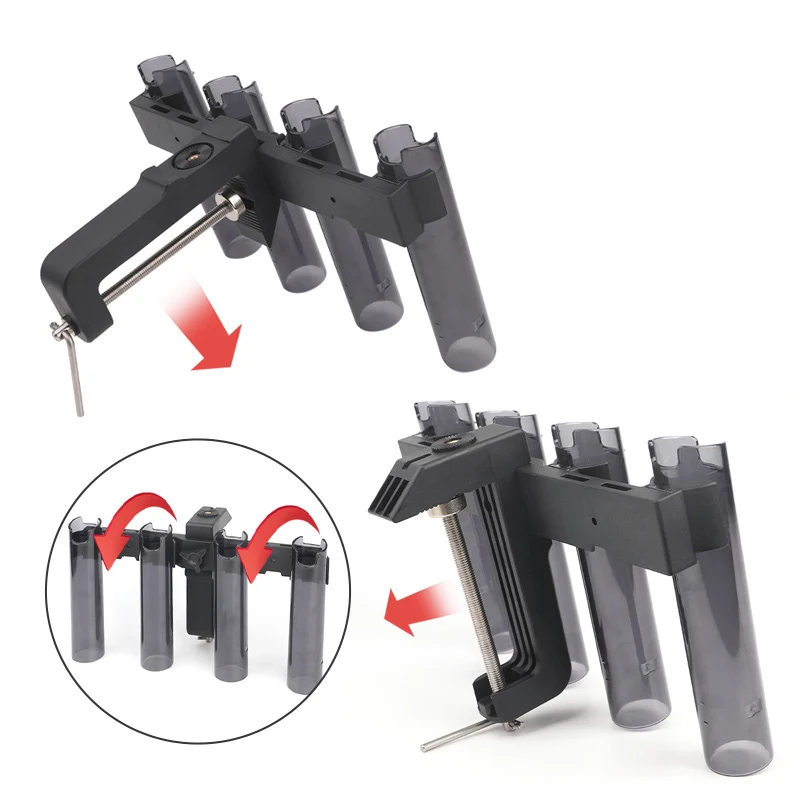Portacañas WEIHE 4 en 1 – Calibre 33.8 mm para pesca marina - imagen 2