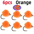 6pcs Orange