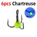 6pcs Chartreuse