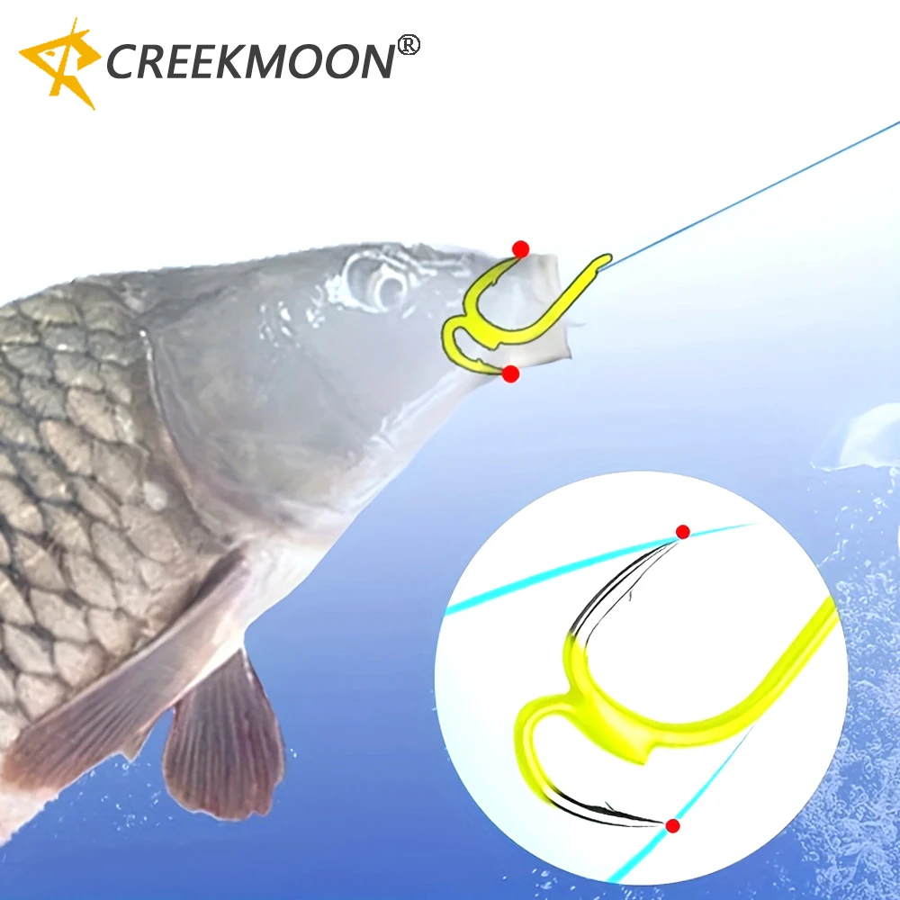 Anzuelo doble con púas de acero al carbono para pesca de mar - imagen 3