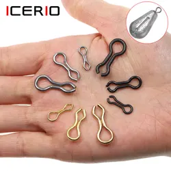 Ojos de Plomo ICERIO para Jig – Acero inoxidable y latón para carpa