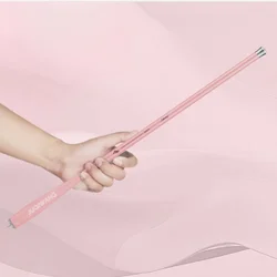 Caña telescópica infantil ultraligera – Fibra de carbono rosa