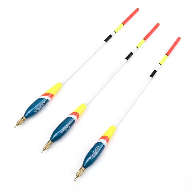 Juego de flotadores de pesca que brillan en la oscuridad, flotadores de pesca de alta visibilidad para uso nocturno y diurno, indicador flotante duradero para todo tipo de clima - imagen 4