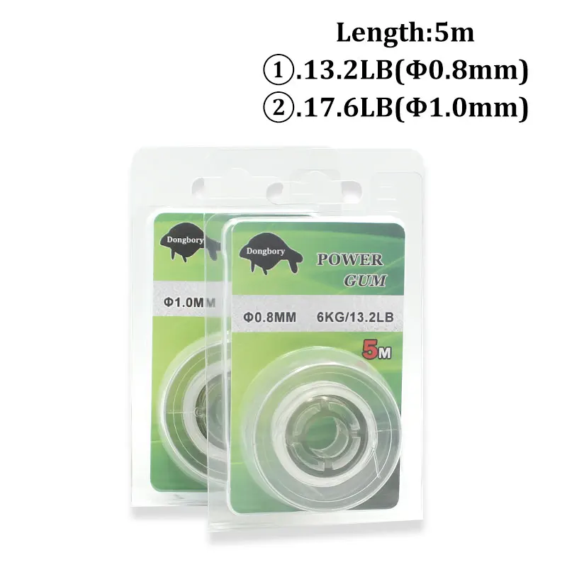 Accesorios de pesca de carpa de 5m, goma elástica para pesca de carpa, aparejos de pelo, equipo de pesca de carpa para aparejo Terminal Ronnie - imagen 3