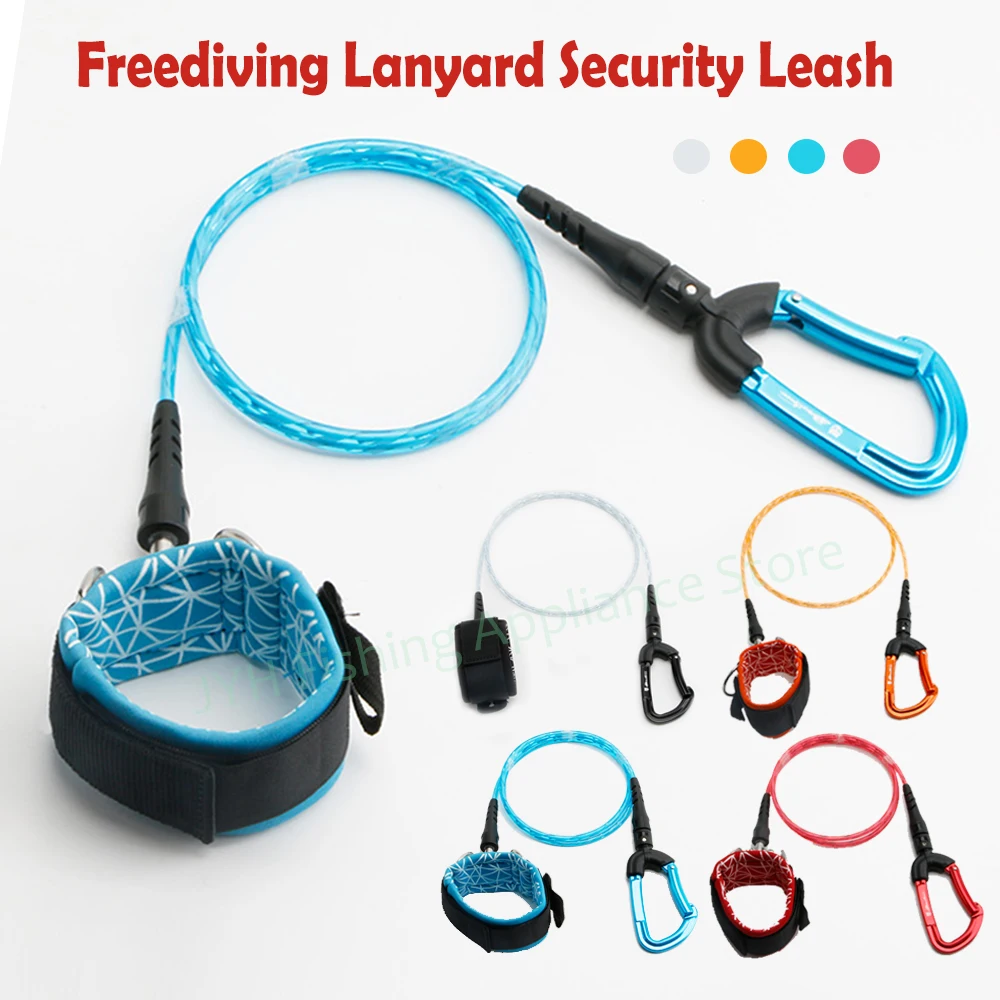 Cordón elástico acero inoxidable para apnea – Pulsera buceo profesional