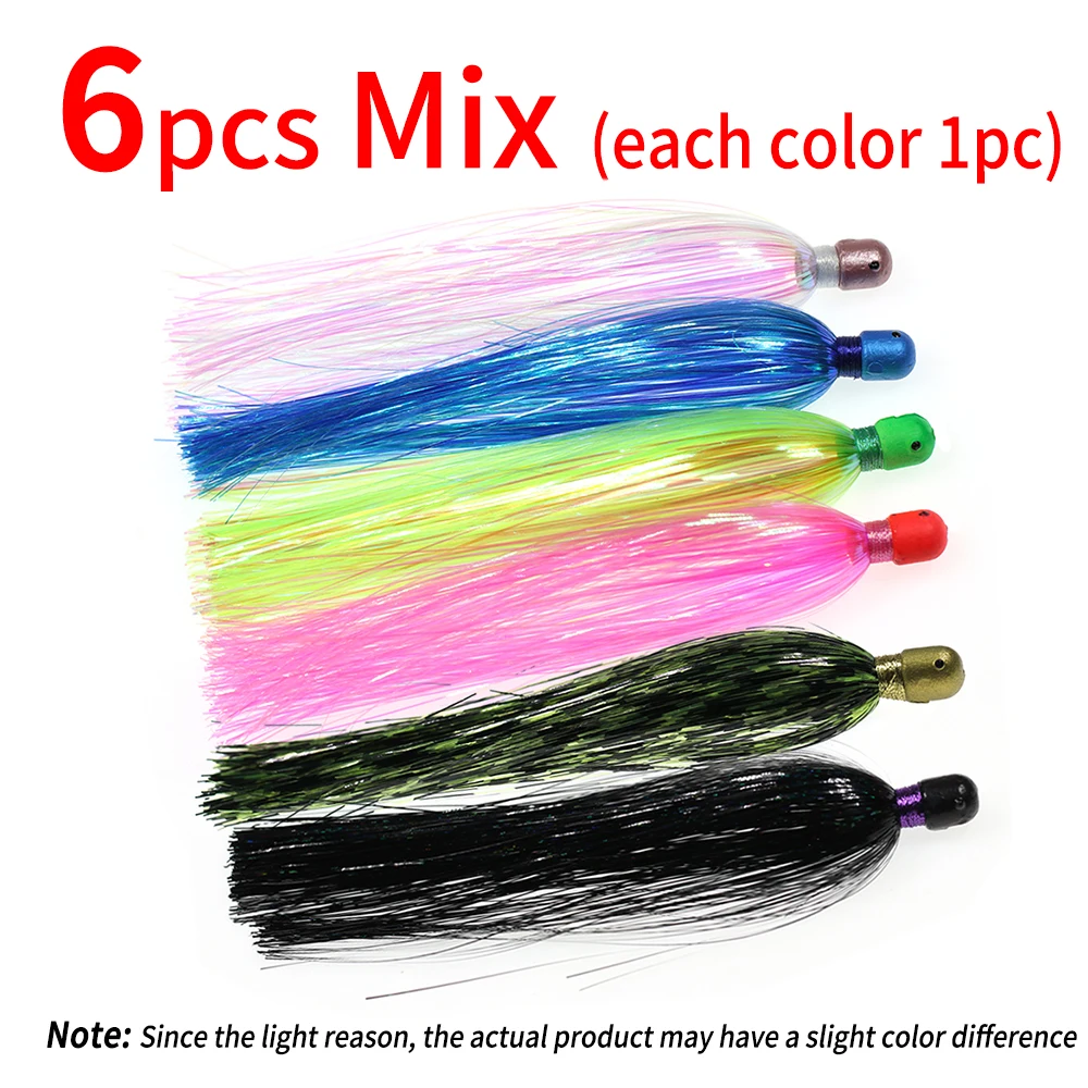 6pcs Mix Color