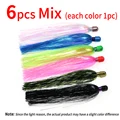 6pcs Mix Color