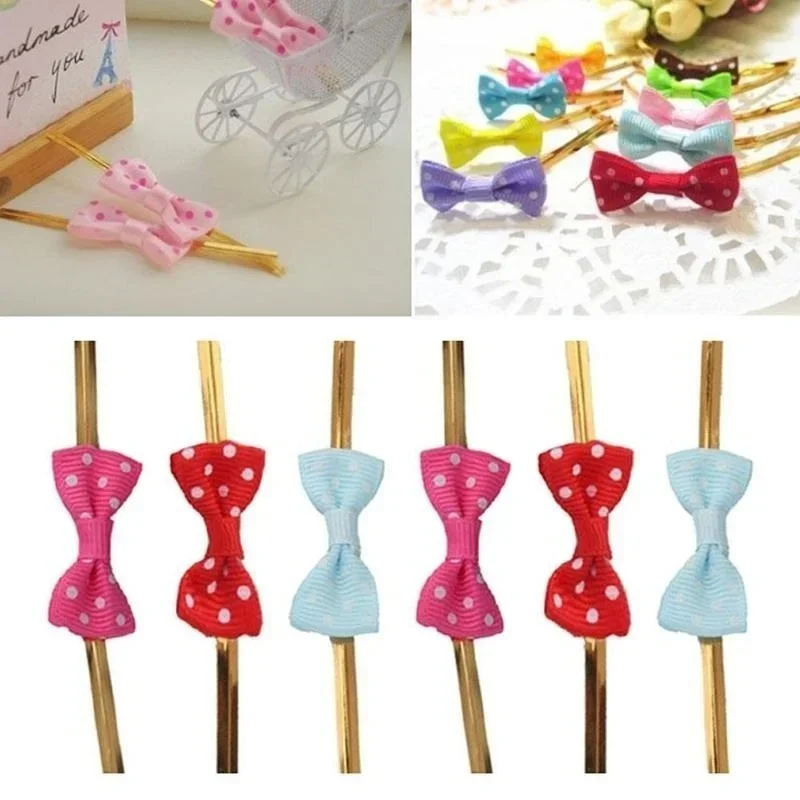 50 Uds DIY pajarita envoltura de alambre dorado lazo alambre de encuadernación para bolsas y bolsillos para pasteles sujetador sellado lazos fijos