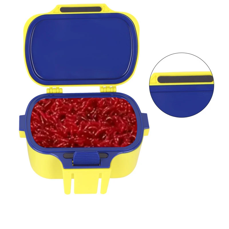 Caja de cebo transpirable para gusanos de tierra y señuelos vivos - imagen 4