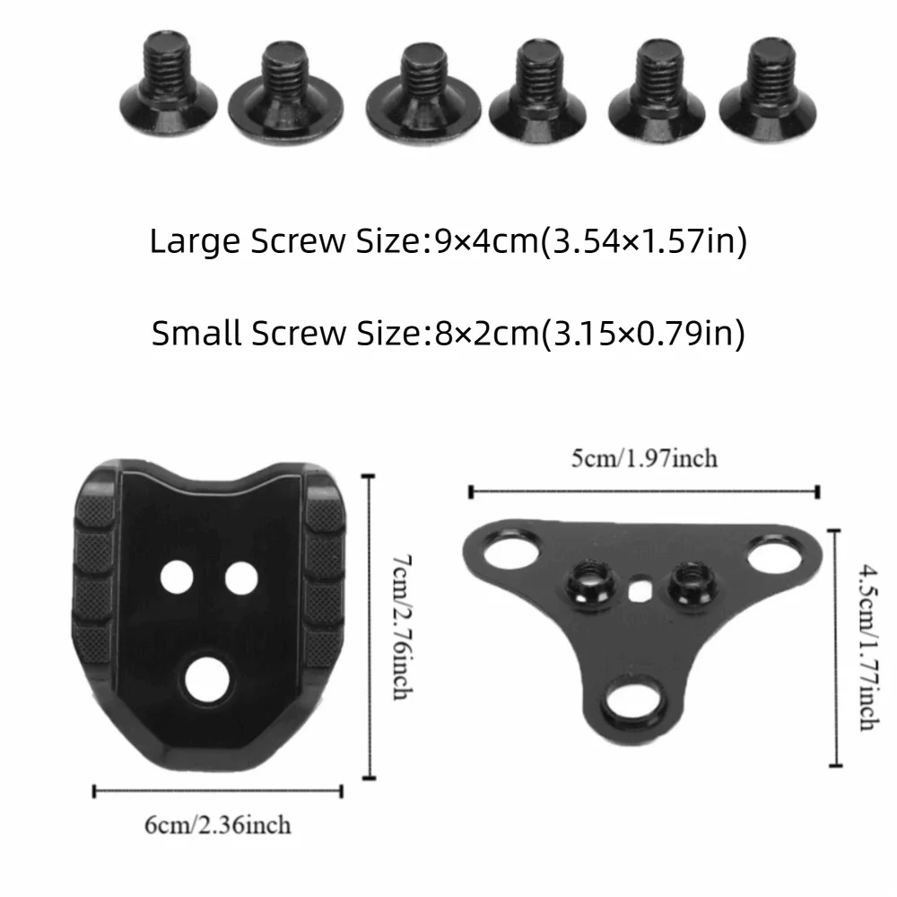 ​ ​ Conector de tacos SPD para adaptador de pedal de bicicleta de carretera y de montaña ​ ​ ​ ​ Adaptador de tacos para bicicleta de carretera ​ ​ - imagen 5