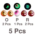 5 Pcs Color O P R