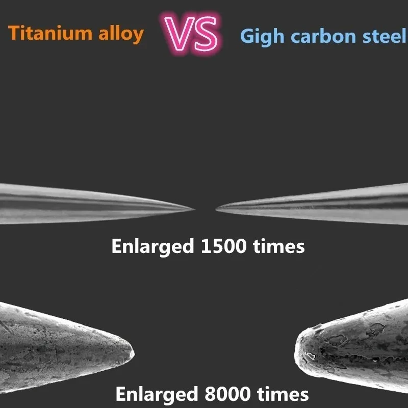 Anzuelos de Pesca con púas de aleación de titanio, alimentador de carpa y calamar, herramientas de Pesca, accesorios de agujas de mar, Japón, 200 Uds. - imagen 4