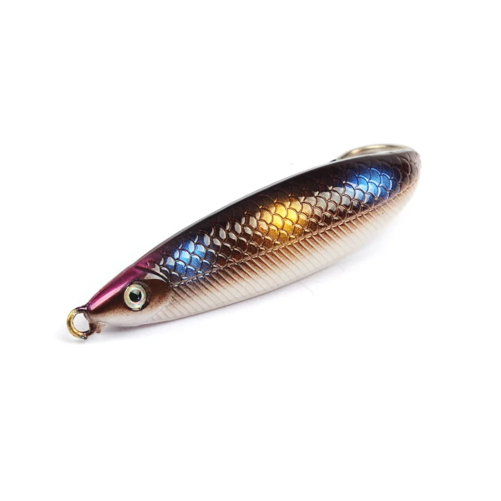 Señuelos de Pesca antihierba, cebos duros artificiales de 8cm/18g para trucha, todo el agua, aparejos de pesca en hielo, 1 unidad - imagen 4