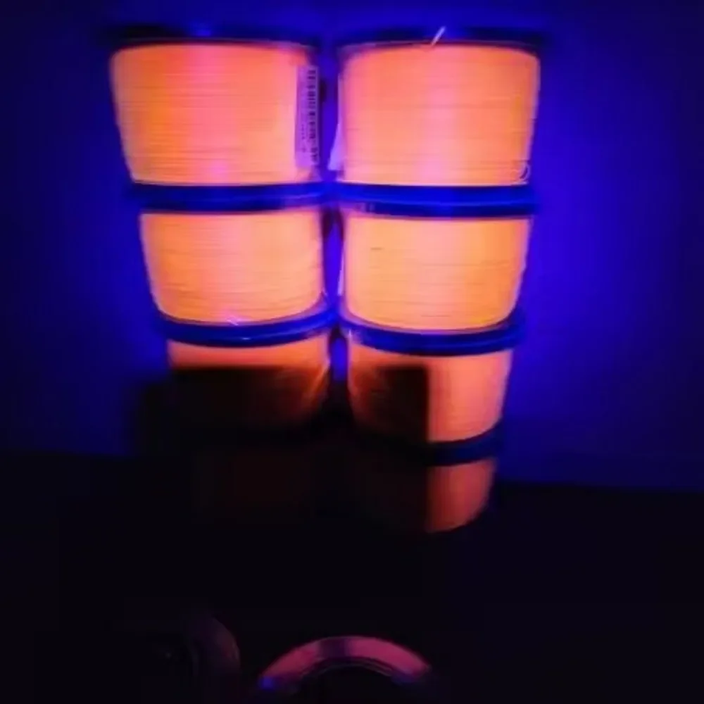 Warknife HALO naranja hilo trenzado ocho hebras agua salada mosca - imagen 5