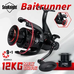 Carrete SeaKnight Baitrunner – Freno dual 12 kg para carpa