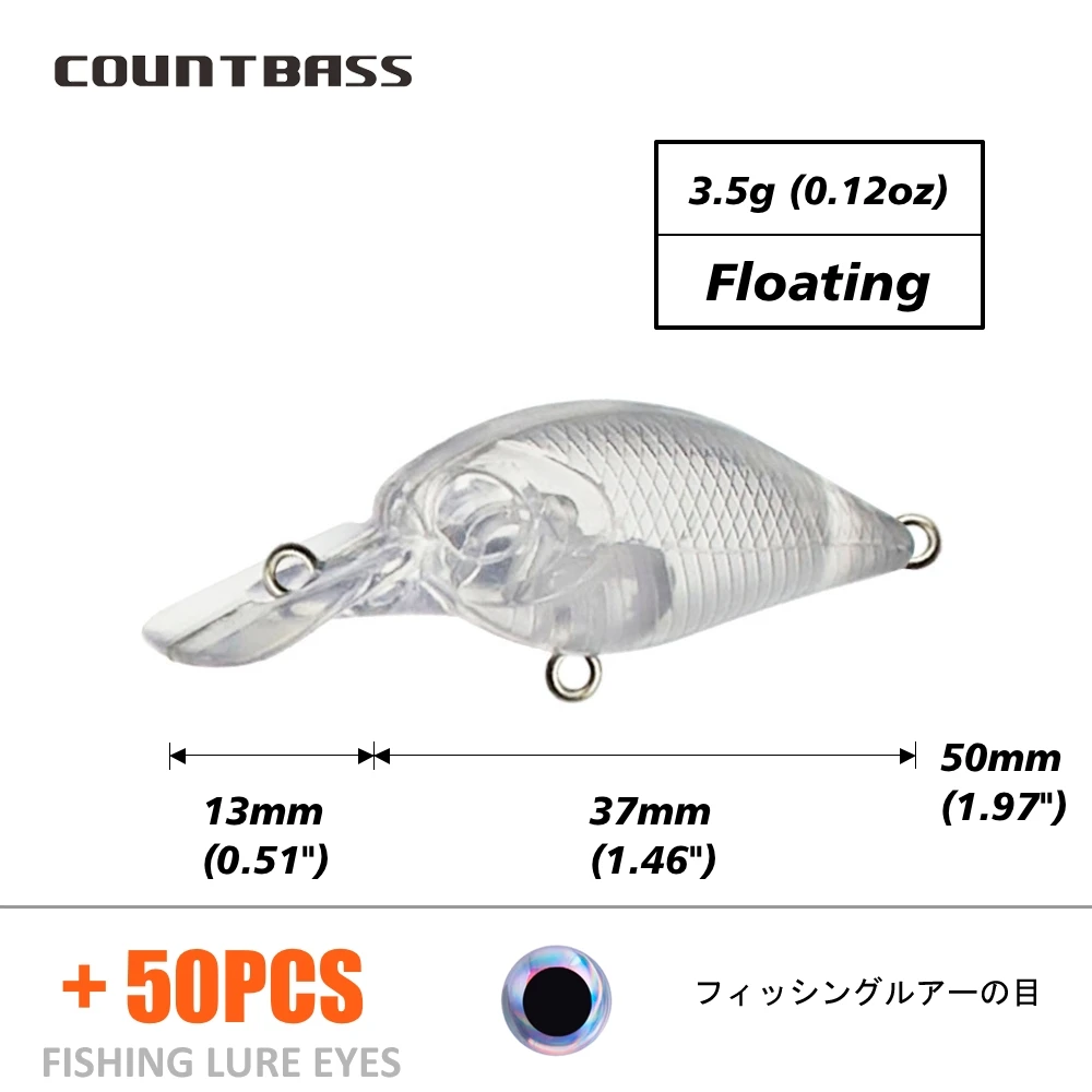 Blank Lure With Eyes