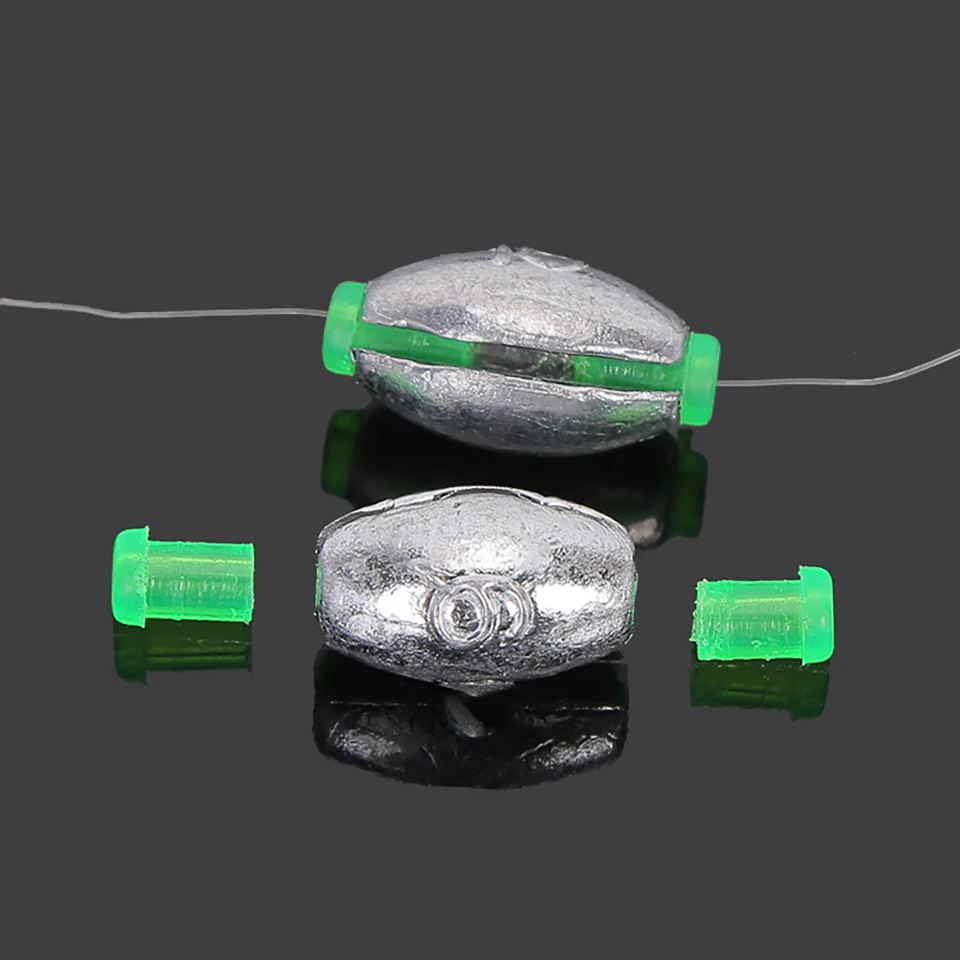 Bullet de pesca de oliva, peso 3g, 5g, 7g, 10g, 15g, plantilla de huevo desmontable, plomada, aparejos de tiro de pesca japoneses, Lucio, 25 unids/lote por caja - imagen 3