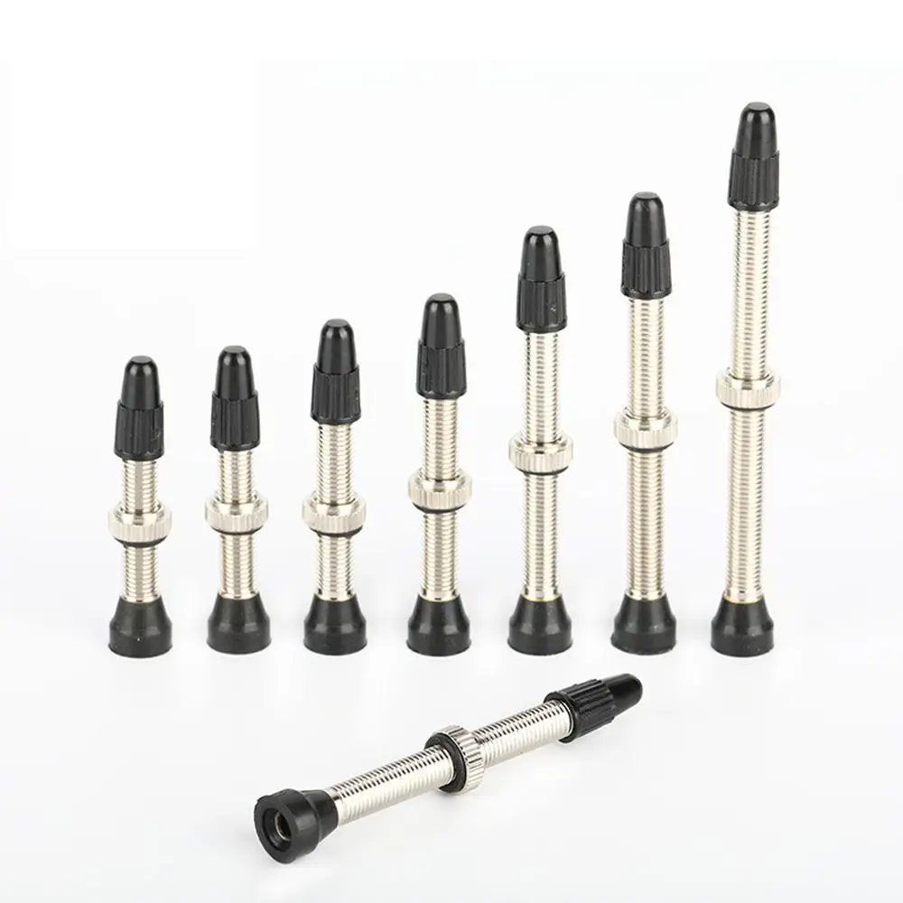 Núcleo sin cámara extraíble Compatible con 2 piezas, boquilla de vacío para bicicleta, 34/40/44/48/60mm - imagen 2