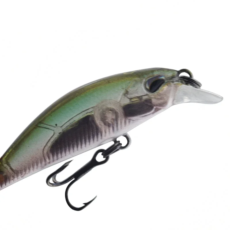 Señuelos de pececillo de 5,4 cm/4,5g, anzuelo que se hunde, Iscas artificiales, Swimbait, cebo de pesca duro, aparejos de pesca Kunstaas, 1 ud. - imagen 2