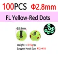 100pcs 2.8mm FLYRD