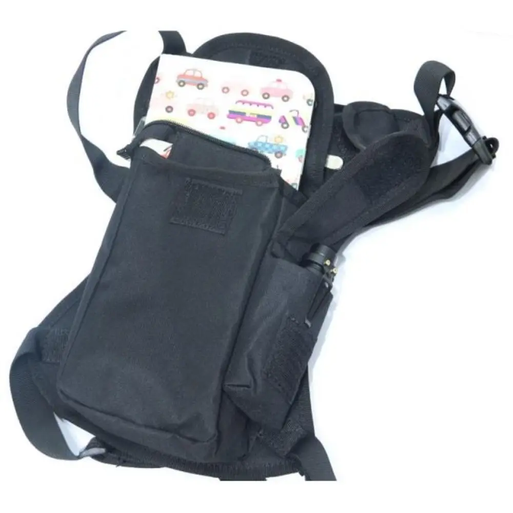 Bolsa de pierna para exteriores de gran capacidad, tela Oxford, impermeable, riñonera para senderismo, multiusos, ajustable, para montar al aire libre - imagen 5