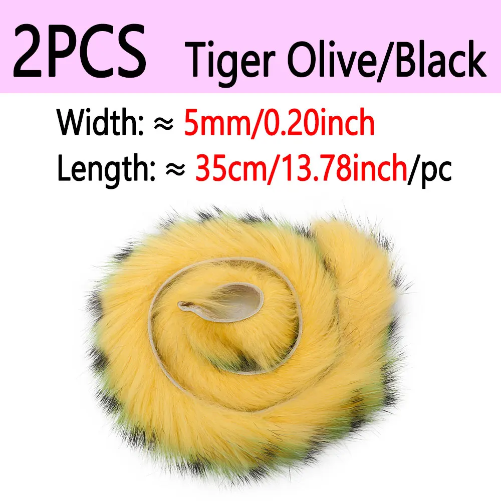 2pcs Tiger Olive BK