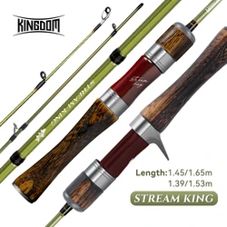 Kingdom STREAM KING Ultraligera Cana de Pesca para Viajar