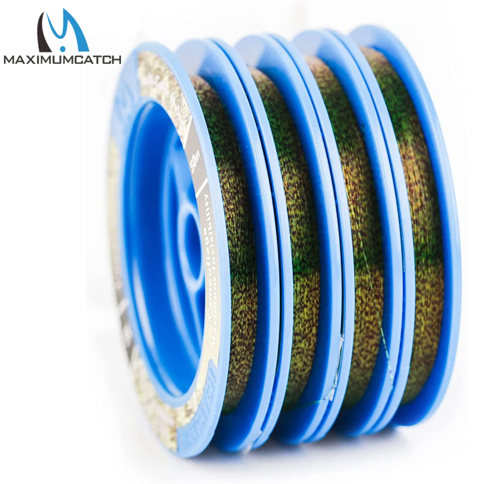 Maximumcatch-línea de pesca con mosca Tippet 100% de fluorocarbono, 50m/55Yds 1X-6X, líder con soporte y Tender - imagen 4