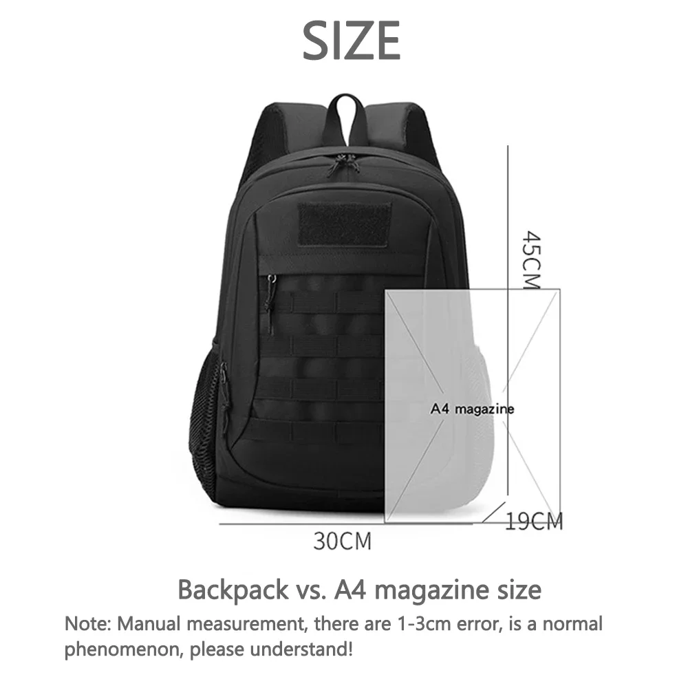 Mochila táctica Lawaia de 25L, mochila militar impermeable, mochila de senderismo, bolsas para deportes al aire libre, mochila de pesca para hombres, Camping - imagen 2