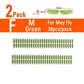 2pack Green M