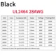 Black 28AWG