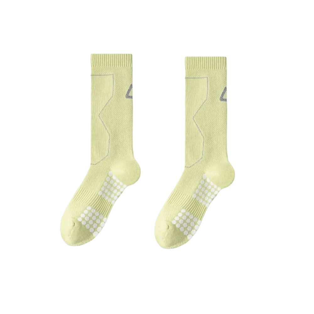 Nuevos calcetines de compresión reflectantes nocturnos, calcetines de tubo largos antideslizantes transpirables, calcetines deportivos antiolor de alta elasticidad