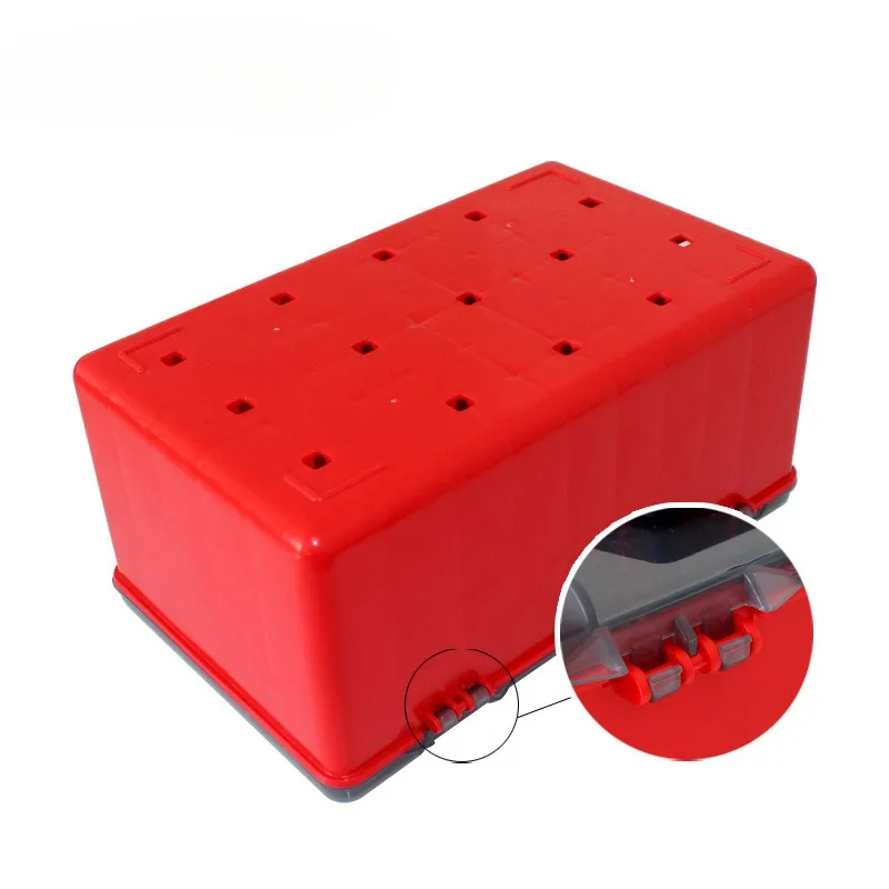 Cajas de almacenamiento de pesca, contenedor de cebo duro, organizador de plástico, herramienta de señuelo, aparejos de pesca - imagen 5