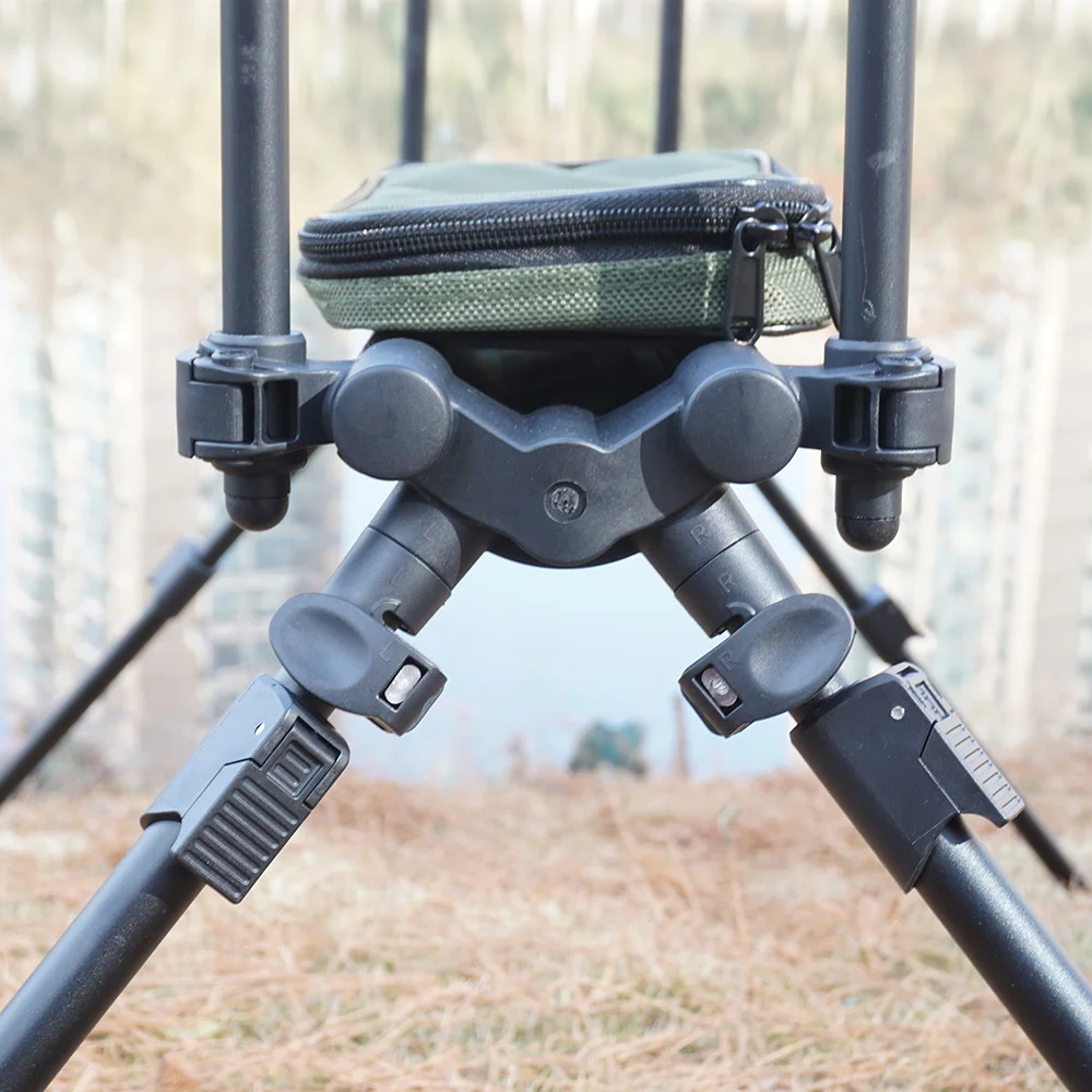 Hirisi-Juego de cápsulas para caña de pescar de carpa, para 3 cañas de pescar, palos bancarios, soporte para caña, accesorios de pesca RP130 - imagen 3