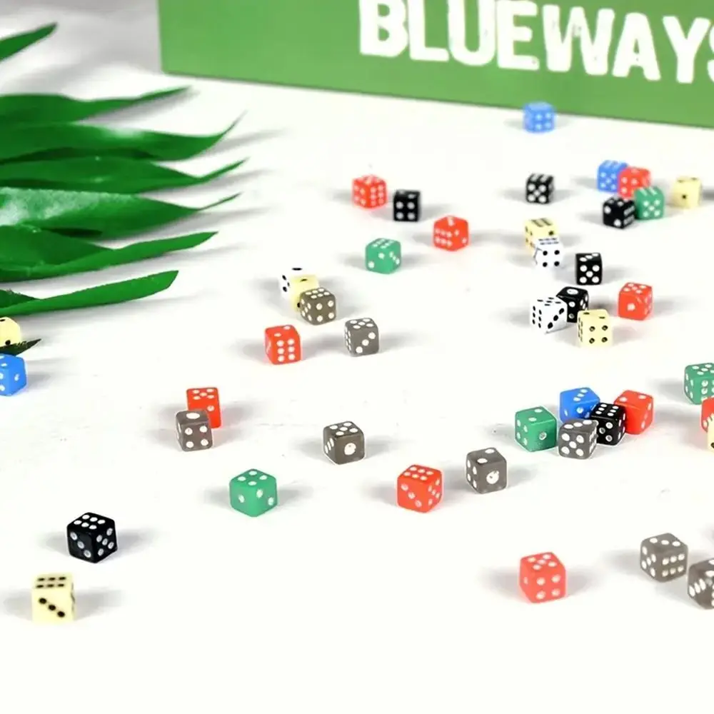 Dados acrílicos D6 colores variados para juegos y fiestas - imagen 5