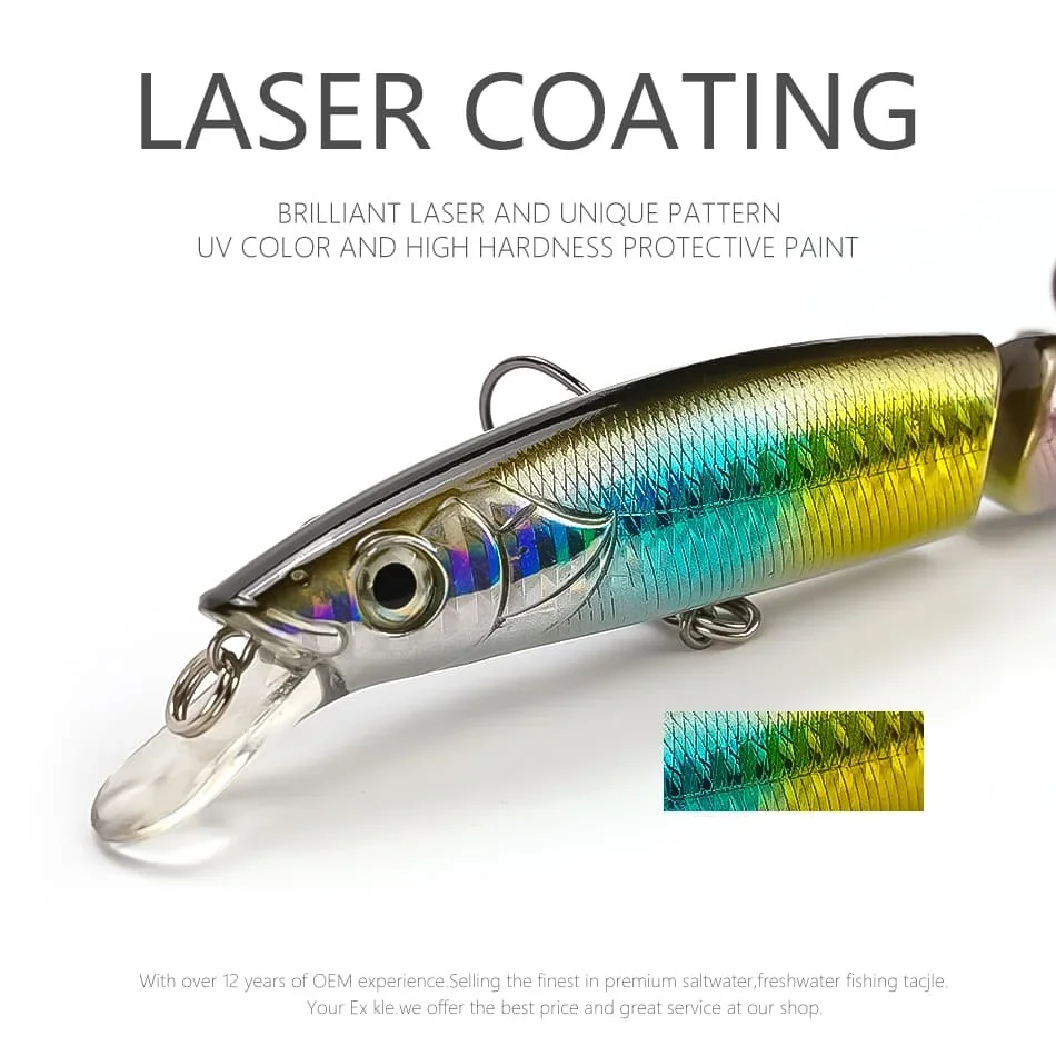 MOOKZZ flotante 2023 nueva llegada gran oferta Minnow señuelo de pesca duro cebo aparejos de pesca calientes señuelos artificiales cebo 22g - imagen 4