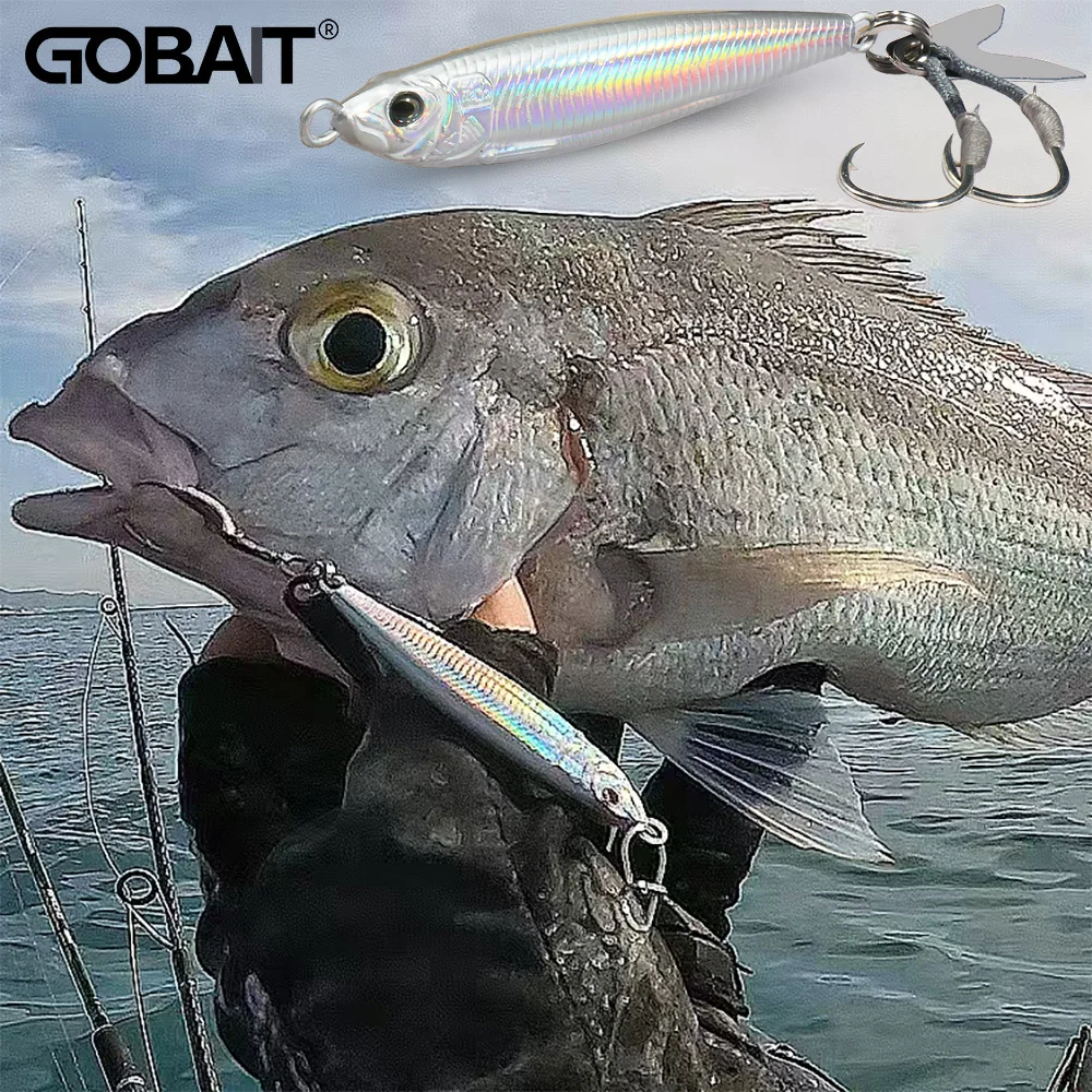 Señuelo de plantilla de Metal 20g 30g 40g 3D impreso aparejos de Pesca de hundimiento rápido gancho de hoja Swimbait Pesca cebo VIB - imagen 4