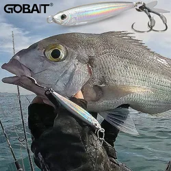 Spinnerbait GOBAIT VIB con cuchillas giratorias y ojo 3D realista