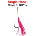 P 10Pcs Single Hook