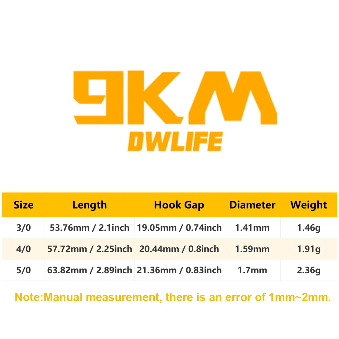 Anzuelo de pesca giratorio Ewg de 9KM, anzuelos de gusano para pesca de lubina con agua dulce y agua salada giratoria - imagen 2
