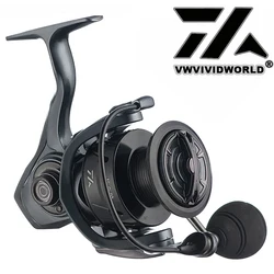 VWVIVIDWORLD Carrete de Spinning Aleación 6.2:1 – Alta Velocidad